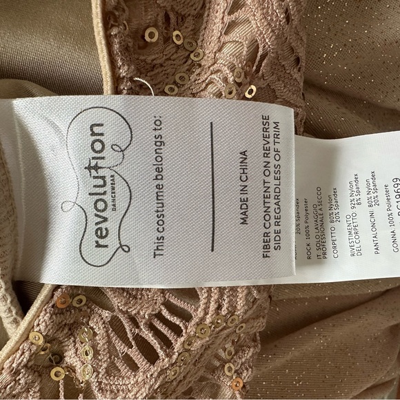 NWOT Revolution dance wear style RC19699 - size SA Just a Memory - Picture 6 of 7